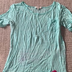 Teal T shirt